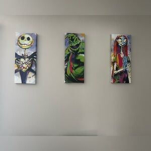 Nightmare Before Christmas picture set